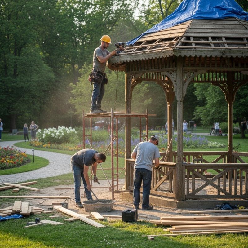 Garden Gazebo Assembly