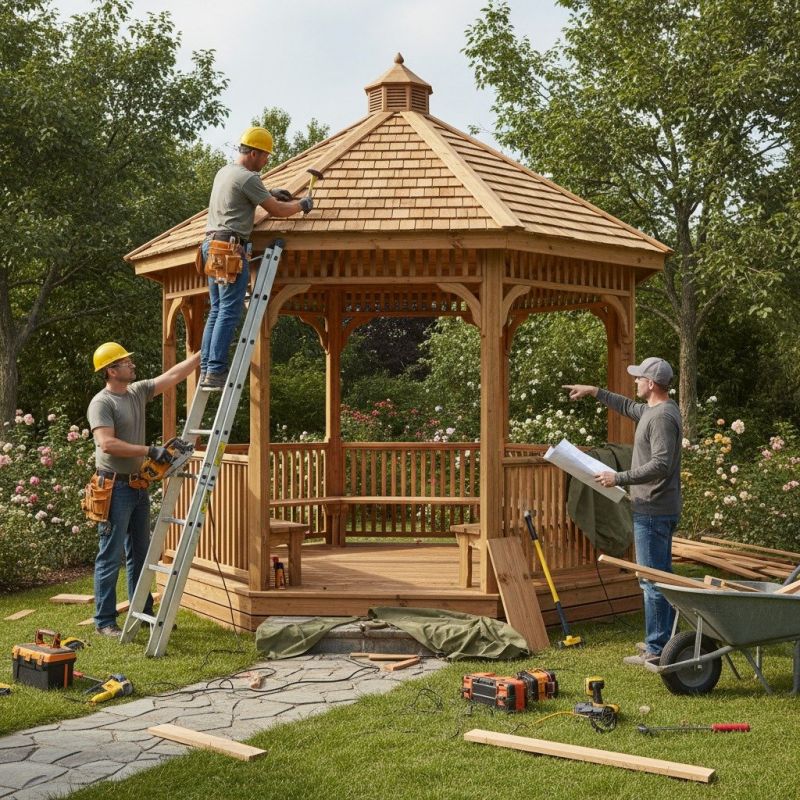 Garden Gazebo Assembly