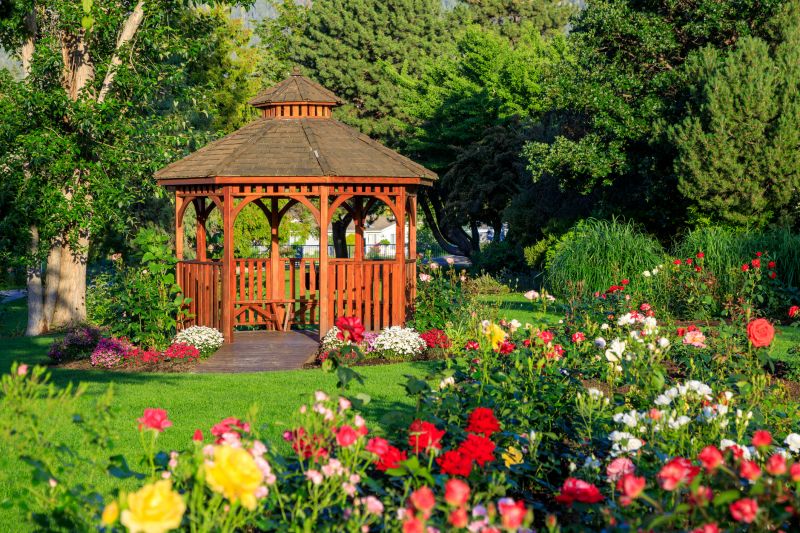 Elegant Wooden Gazebo