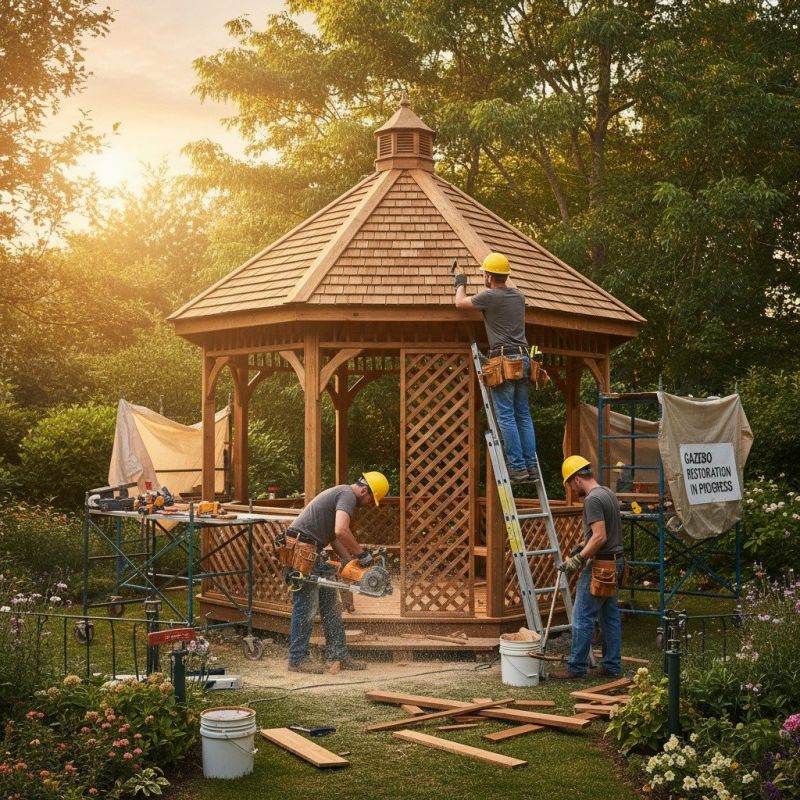 Garden Gazebo Assembly